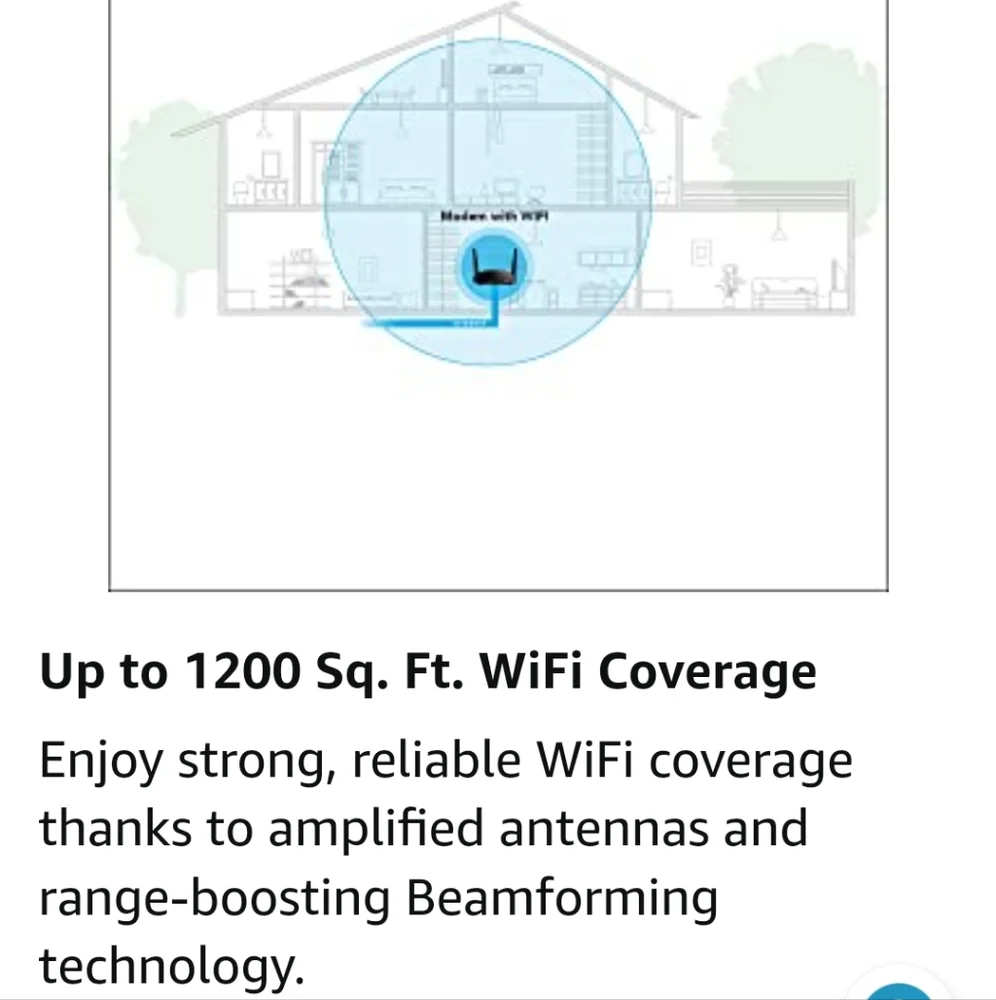 NETGEAR AC1200 Dual Band Cable Modem WiFi Router - Picture 2 of 8